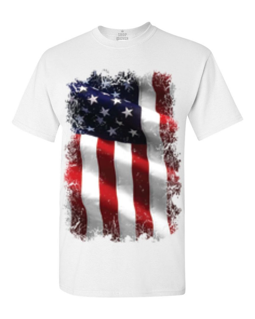 t shirts with american flag